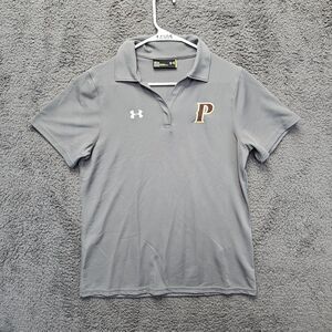 Under Armour Polo Shirt Mens Size Medium Gray Loose‎ Short Sleeve